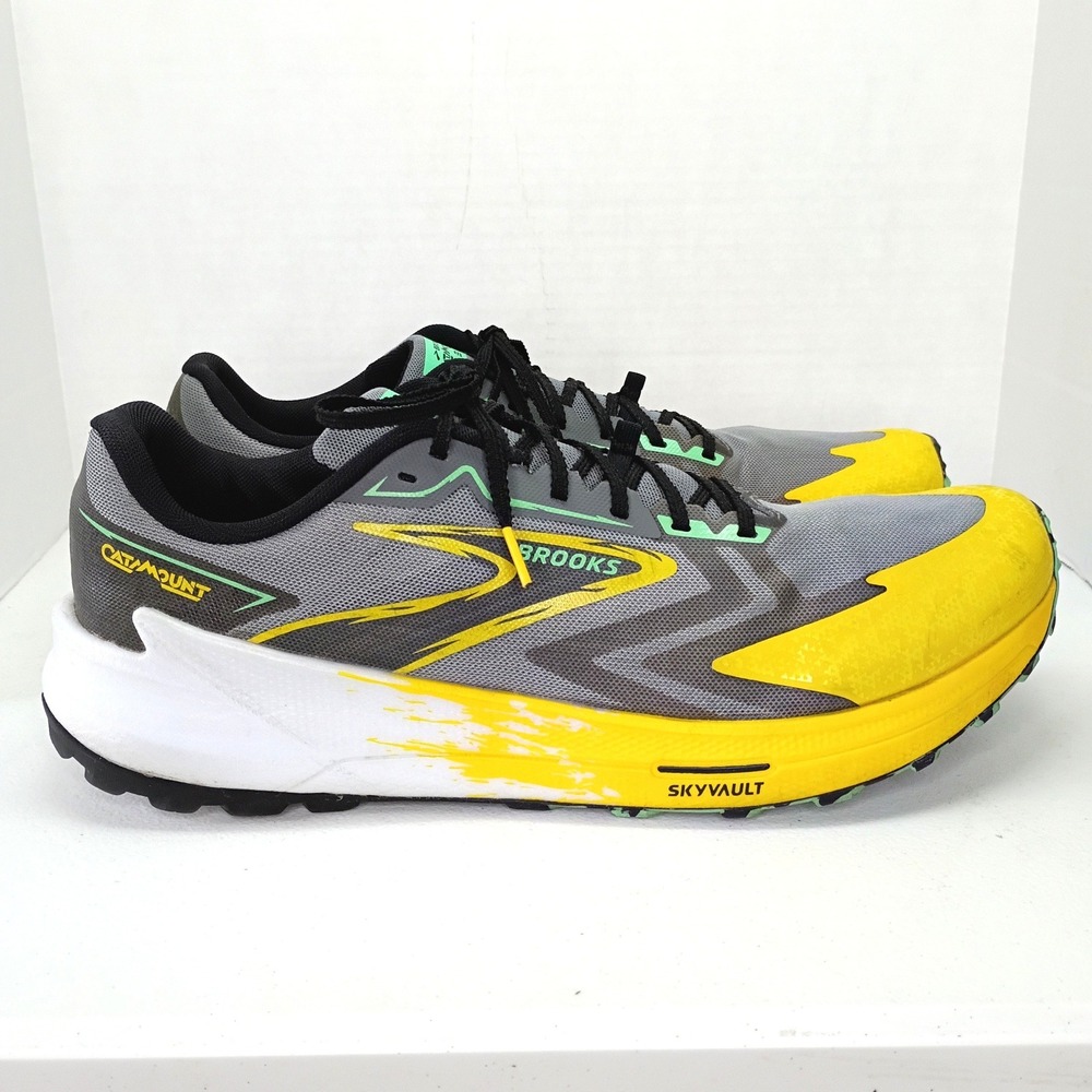 Brooks Catamount 3 Trail Running Shoes Men's size 15 - Picture 5 of 10